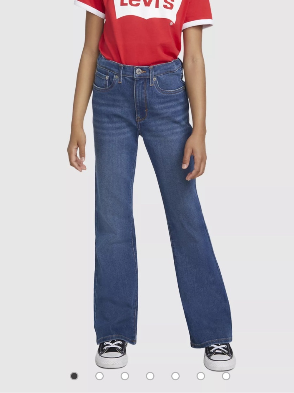 Levi’s 726™ HIGH RISE FLARE JEANS - adjustable waist size 10